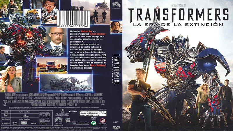 Transformers 4 La Era De La Extincion 2014
